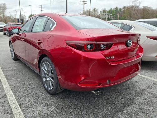 Soul Red Crystal Metallic 2026 Mazda Mazda3 FWD w/Preferred Package
