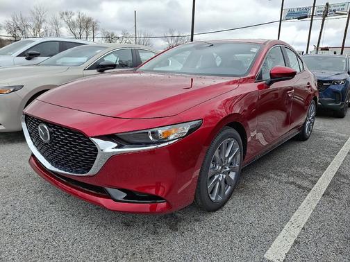 Soul Red Crystal Metallic 2026 Mazda Mazda3 FWD w/Preferred Package
