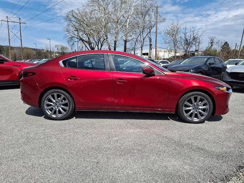 Soul Red Crystal Metallic 2026 Mazda Mazda3 FWD w/Preferred Package