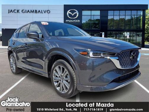 Machine Gray Metallic 2025 Mazda CX-5 2.5 Turbo Signature