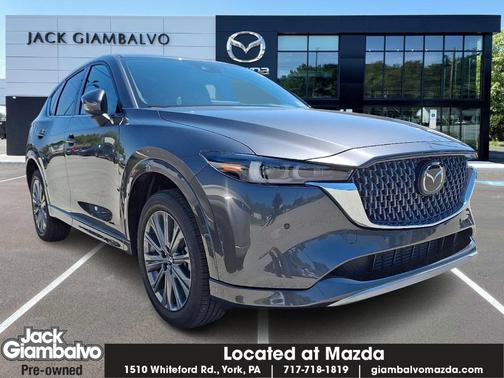 Machine Gray Metallic 2025 Mazda CX-5 2.5 Turbo Signature