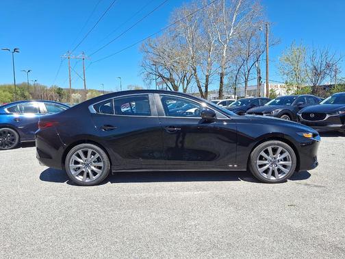 Jet Black Mica 2026 Mazda Mazda3 FWD w/Preferred Package