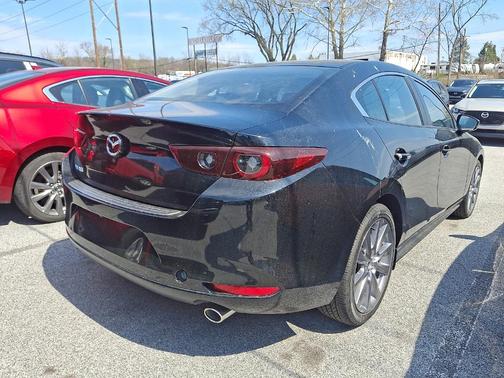 Jet Black Mica 2026 Mazda Mazda3 FWD w/Preferred Package