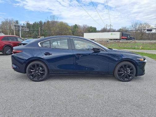 Deep Crystal Blue Mica 2026 Mazda Mazda3 FWD w/Select Package