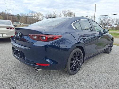 Deep Crystal Blue Mica 2026 Mazda Mazda3 FWD w/Select Package
