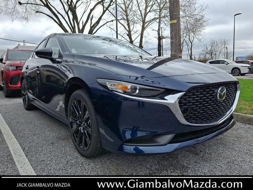 Deep Crystal Blue Mica 2026 Mazda Mazda3 FWD w/Select Package