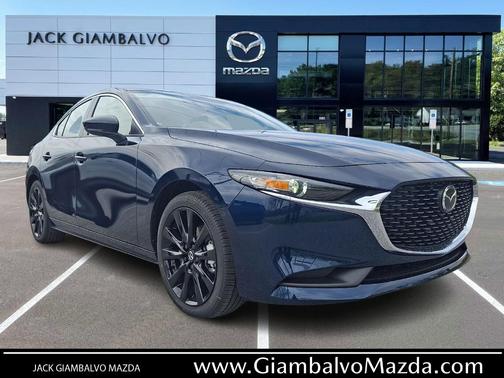 Deep Crystal Blue Mica 2026 Mazda Mazda3 FWD w/Select Package