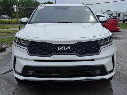 Snow White Pearl 2024 Kia Sorento Hybrid EX
