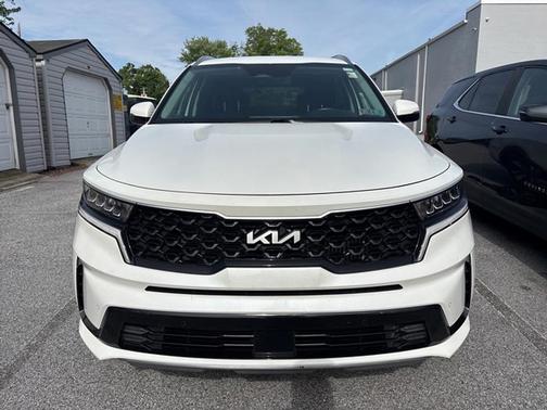 Snow White Pearl 2024 Kia Sorento Hybrid EX