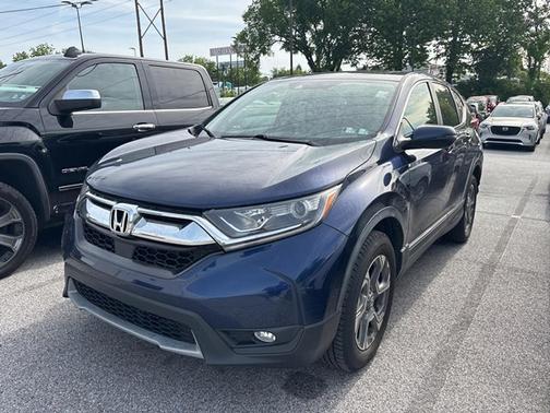 Obsidian Blue Pearl 2017 Honda CR-V EX-L