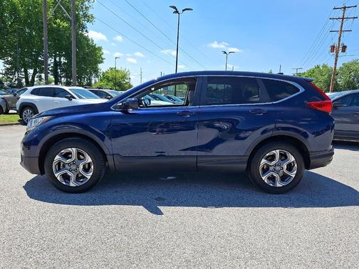 Obsidian Blue Pearl 2017 Honda CR-V EX-L w/Navigation