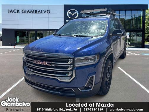Blue Metallic 2023 GMC Acadia AT4