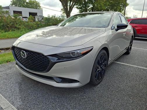 Platinum Quartz Metallic 2026 Mazda Mazda3 AWD w/Premium Package