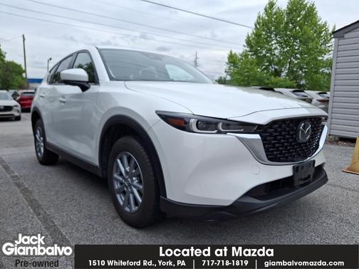 Rhodium White Metallic 2023 Mazda CX-5 2.5 S Preferred Package