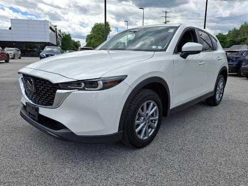 Rhodium White Metallic 2023 Mazda CX-5 2.5 S Preferred Package