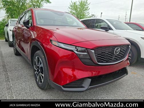 Soul Red Crystal Metallic 2026 Mazda CX-5 Preferred