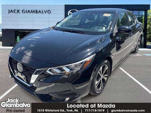 Black 2023 Nissan Sentra SV