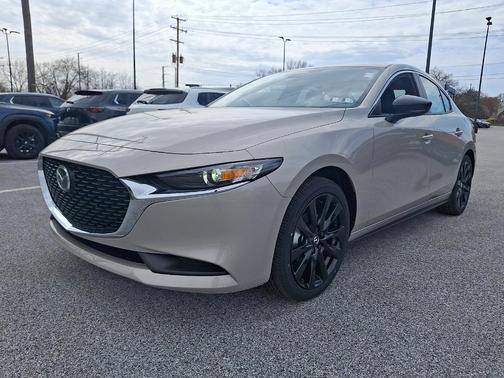 Platinum Quartz Metallic 2026 Mazda Mazda3 FWD w/Select Package