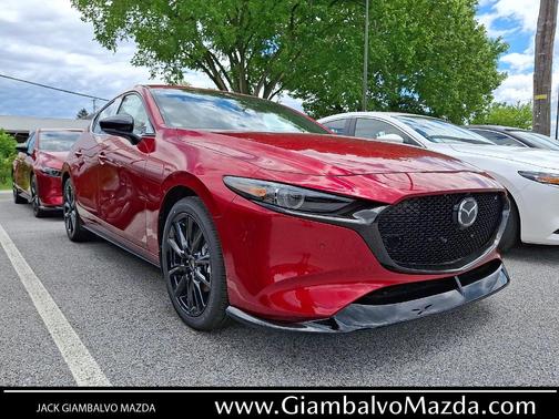 Soul Red Crystal Metallic 2026 Mazda Mazda3 AWD w/Premium Package