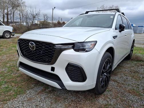 Rhodium White Premium 2026 Mazda CX-70 3.3 TURBO S PREMIUM