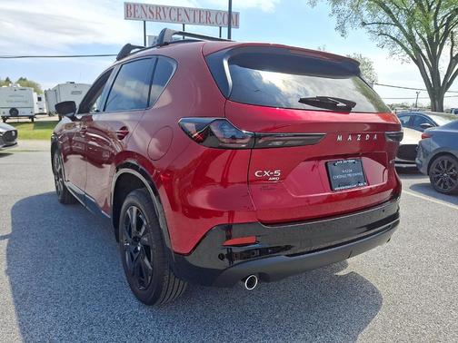 Soul Red Crystal Metallic 2026 Mazda CX-5 Premium Plus