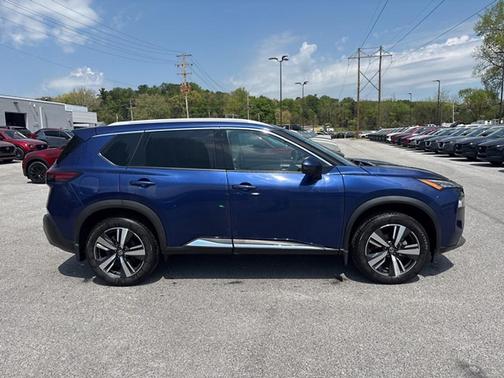 Caspian Blue 2021 Nissan Rogue SL