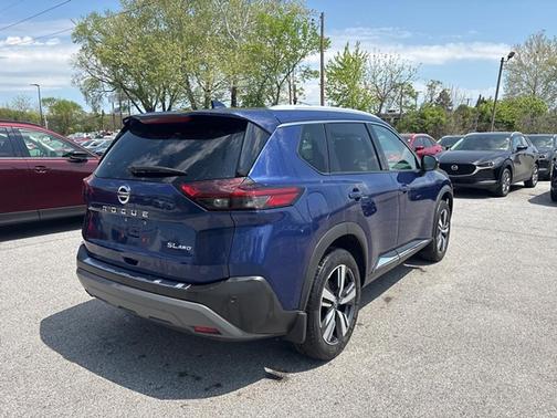 Caspian Blue 2021 Nissan Rogue SL