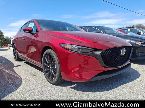 Soul Red Crystal Metallic 2026 Mazda Mazda3 FWD w/Premium Package