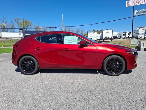 Soul Red Crystal Metallic 2026 Mazda Mazda3 FWD w/Premium Package