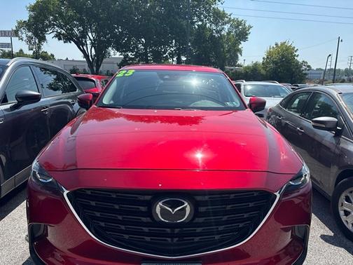Soul Red Crystal Metallic 2023 Mazda CX-9 Touring Plus