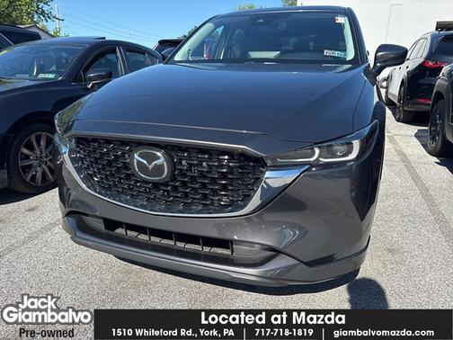 Machine Gray Metallic 2024 Mazda CX-5 2.5 S Preferred Package