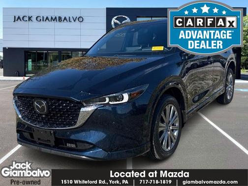 Deep Crystal Blue Mica 2023 Mazda CX-5 2.5 Turbo Signature