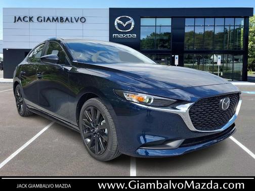 Deep Crystal Blue Mica 2026 Mazda Mazda3 FWD w/Select Package
