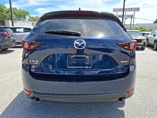 Deep Crystal Blue Mica 2020 Mazda CX-5 Touring