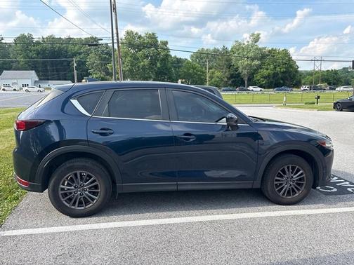 Deep Crystal Blue Mica 2020 Mazda CX-5 Touring