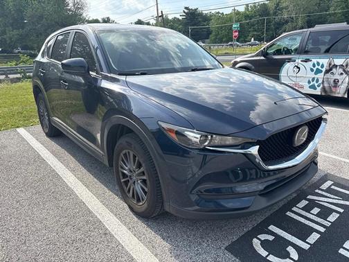 Deep Crystal Blue Mica 2020 Mazda CX-5 Touring