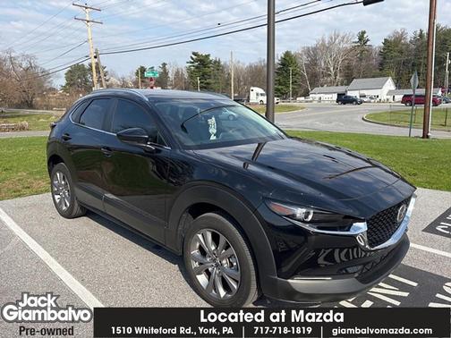 Jet Black Mica 2023 Mazda CX-30 2.5 S Preferred Package