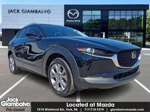Jet Black Mica 2023 Mazda CX-30 Preferred