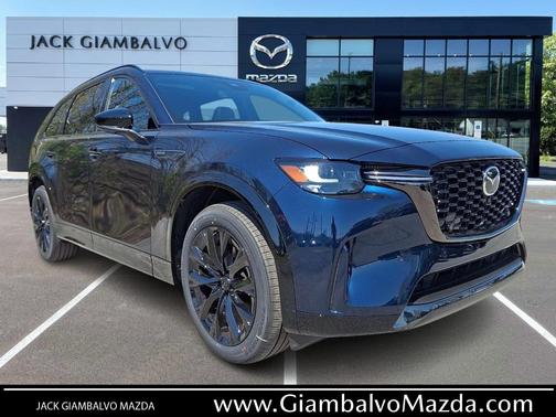 Deep Crystal Blue Mica 2026 Mazda CX-90 3.3 Turbo S Premium Sport