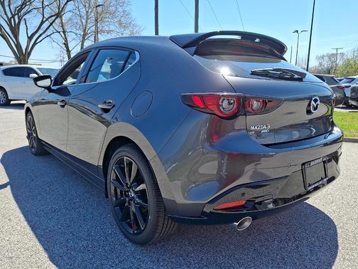 Machine Gray Metallic 2026 Mazda Mazda3 AWD w/Premium Package