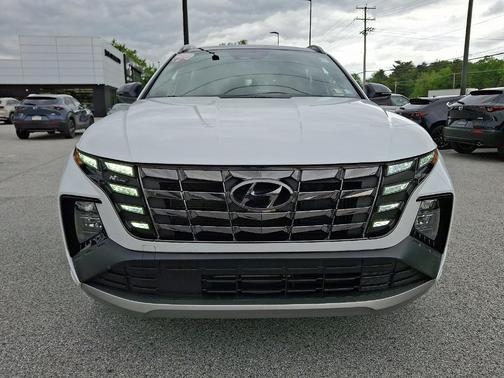 White Pearl 2024 Hyundai TUCSON Hybrid N Line