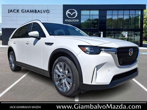 Rhodium White Premium 2026 Mazda CX-90 PHEV Preferred