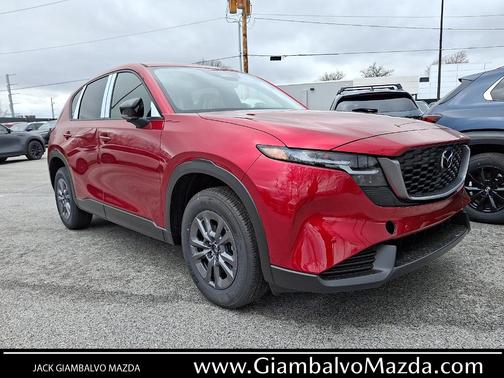 Soul Red Crystal Metallic 2026 Mazda CX-5 Select