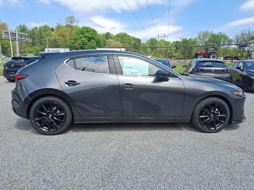 Machine Gray Metallic 2026 Mazda Mazda3 AWD w/Premium Package