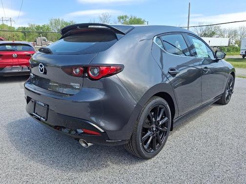 Machine Gray Metallic 2026 Mazda Mazda3 AWD w/Premium Package