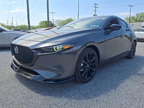 Machine Gray Metallic 2026 Mazda Mazda3 AWD w/Premium Package