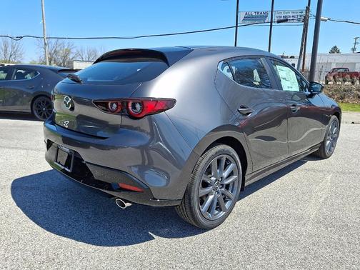 Machine Gray Metallic 2026 Mazda Mazda3 FWD w/Preferred Package