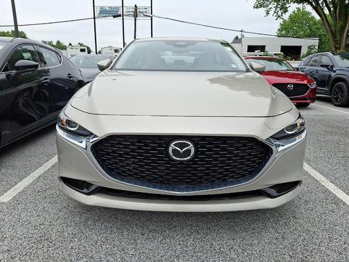 Platinum Quartz Metallic 2026 Mazda Mazda3 FWD w/Preferred Package