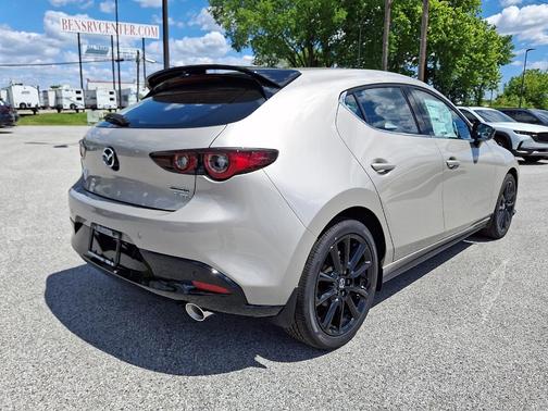 Platinum Quartz Metallic 2026 Mazda Mazda3 AWD w/Premium Package