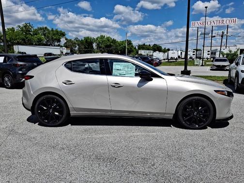 Platinum Quartz Metallic 2026 Mazda Mazda3 AWD w/Premium Package